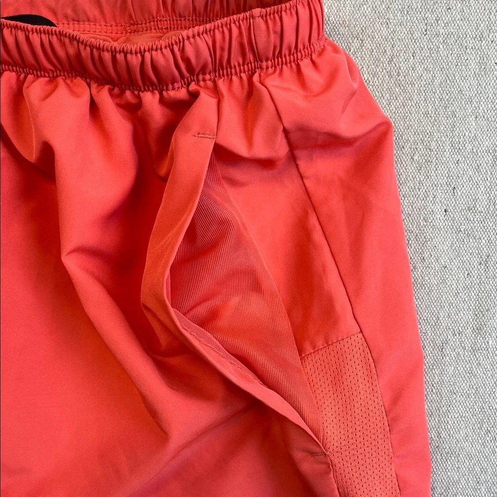 Nike Dri-FIT Running Shorts Women’s Medium Coral Pink Athletic Activewear